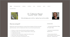 Desktop Screenshot of catherinehajnal.com